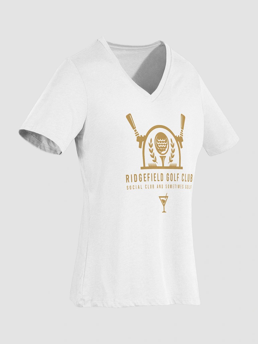 Ridgefield Golf Club Logo Women's V-Neck Tee product image (26)