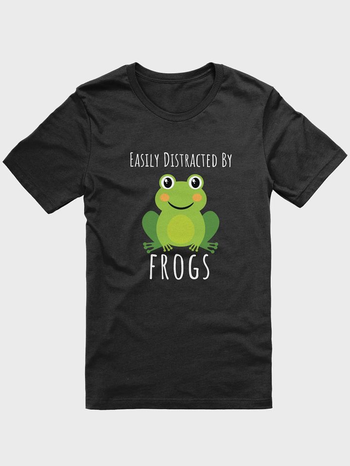 Easily Distracted By Frogs - Unisex T-shirt Bella Canvas 3001 product image (3)