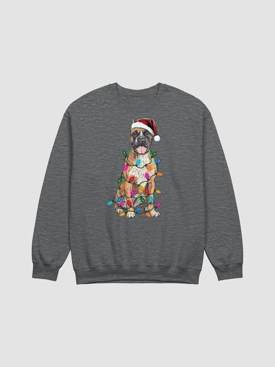 Funny Boxer(Cropped Ears) Christmas Sweatshirt product image (3)