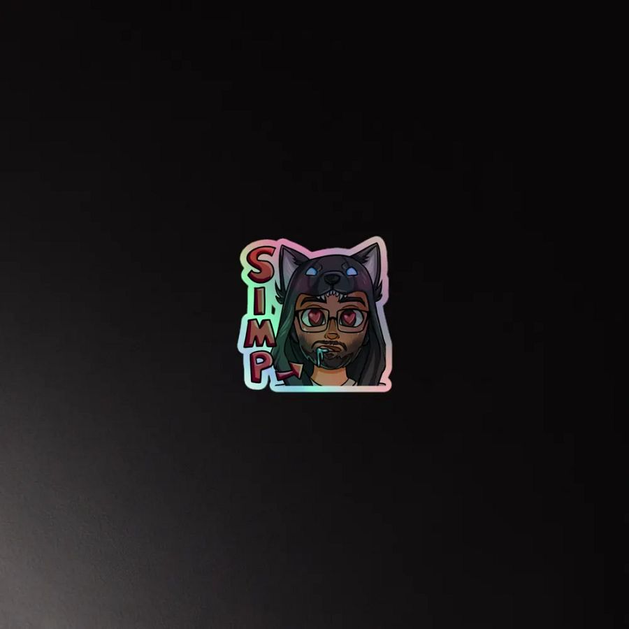 Simp Emote Sticker product image (2)