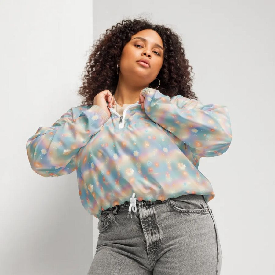 Morning Dew Cropped Windbreaker product image (8)
