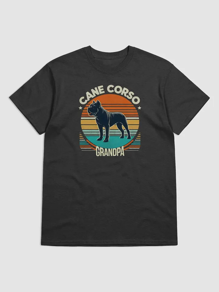 Cane Corso Grandpa Retro T-Shirt product image (1)