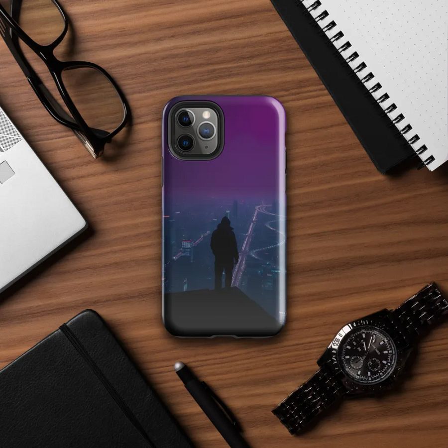 Magenta Skyline - iPhone Tough Case product image (32)