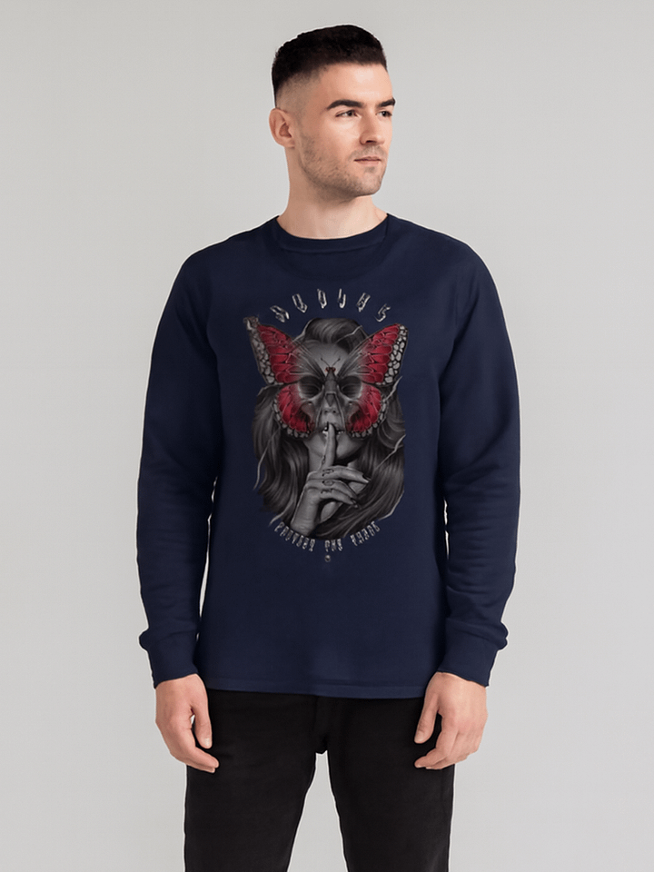 Silent Butterfly Long Sleeve T-Shirt product image (1)