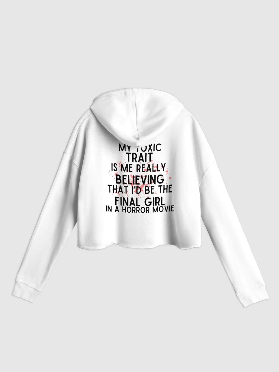 'Final Girl Energy' Cropped Hoodie product image (30)