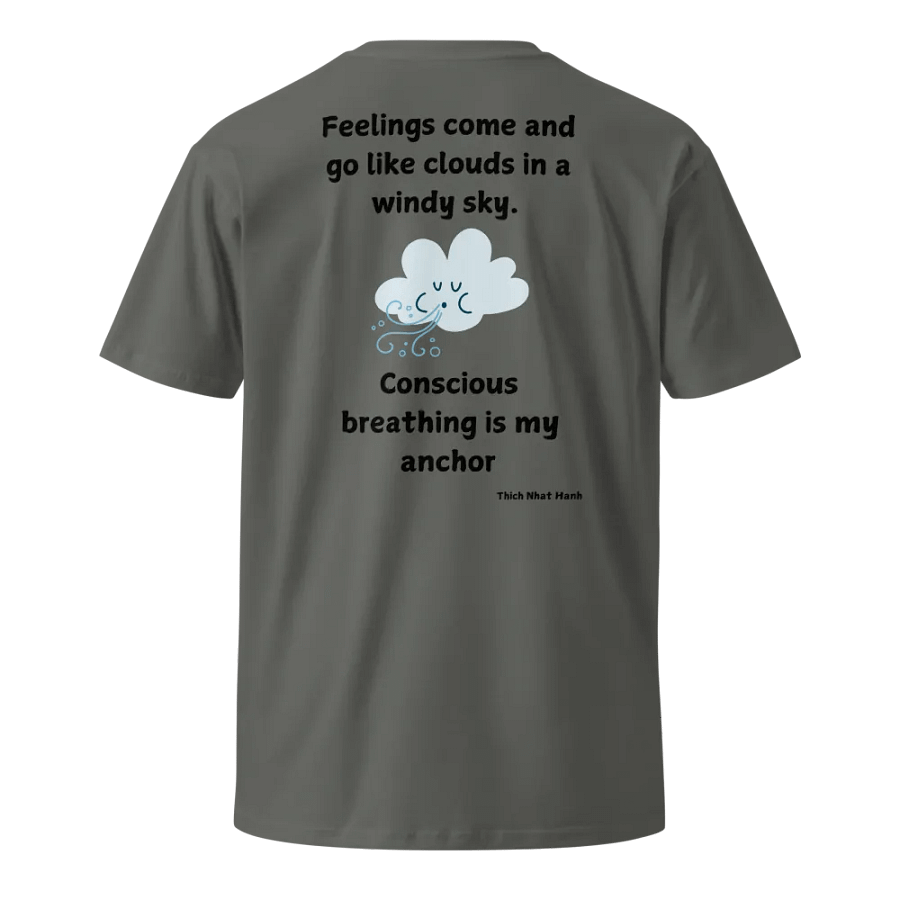 002-Mindfulness Unisex Premium Tee Light Colours product image (4)