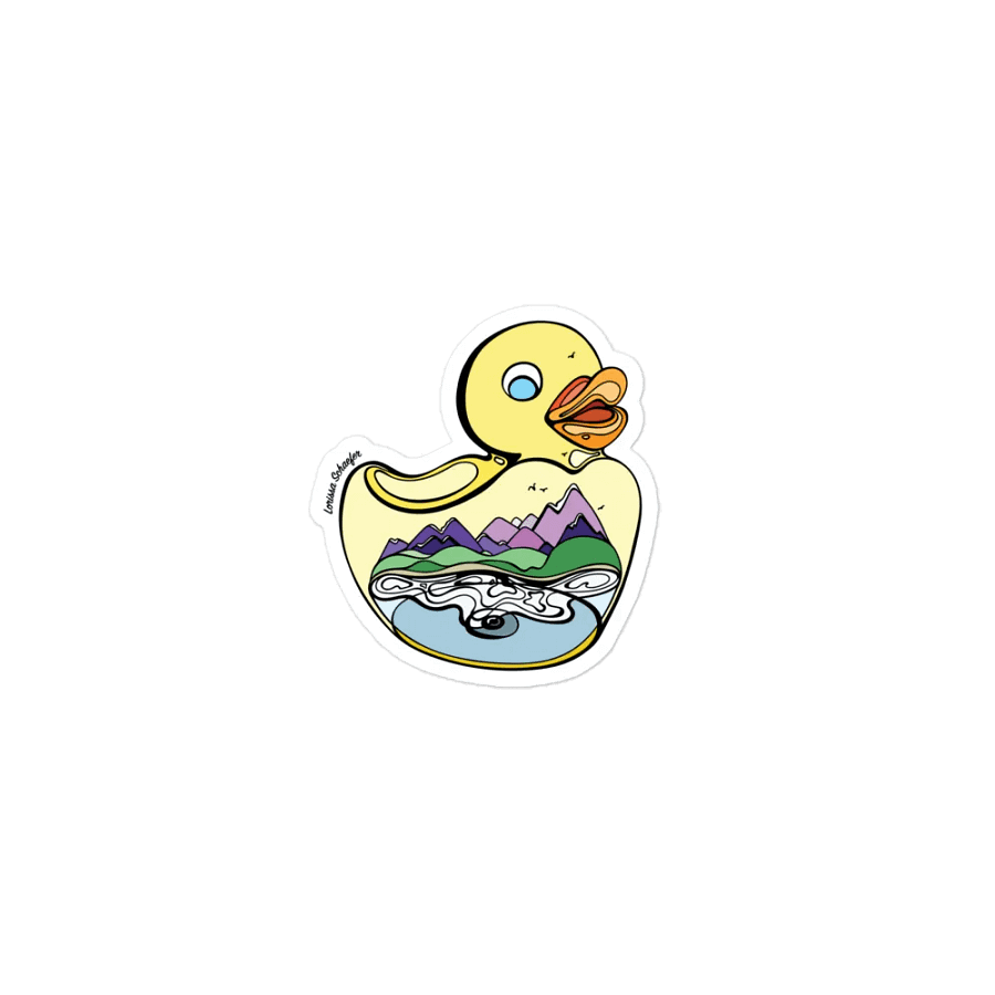 "Adventure Rubber Duck" Magnet product image (1)