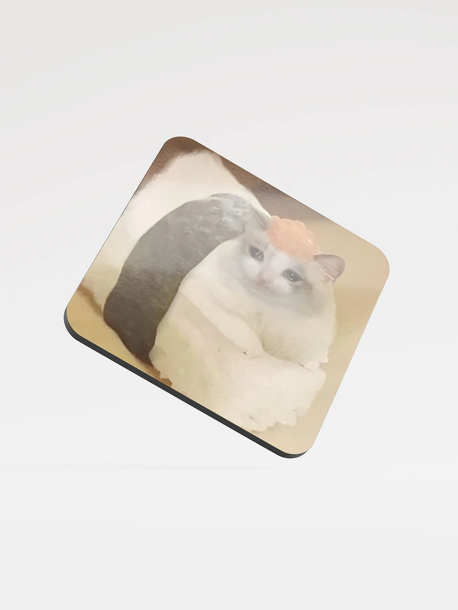 Glossed Cork Coaster: Meme Cats product image (1)