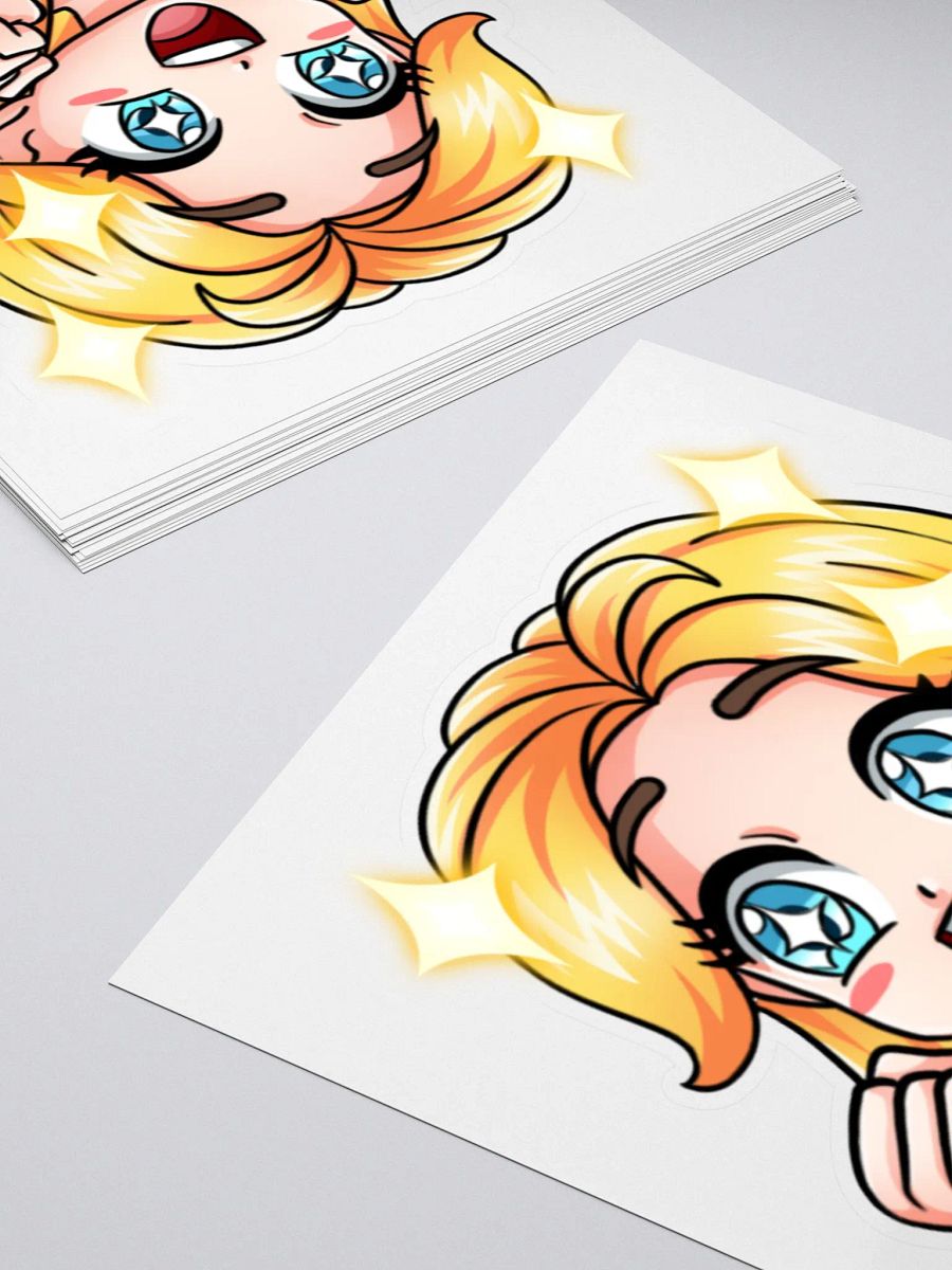 Melissa Excited Emote Sticker product image (4)