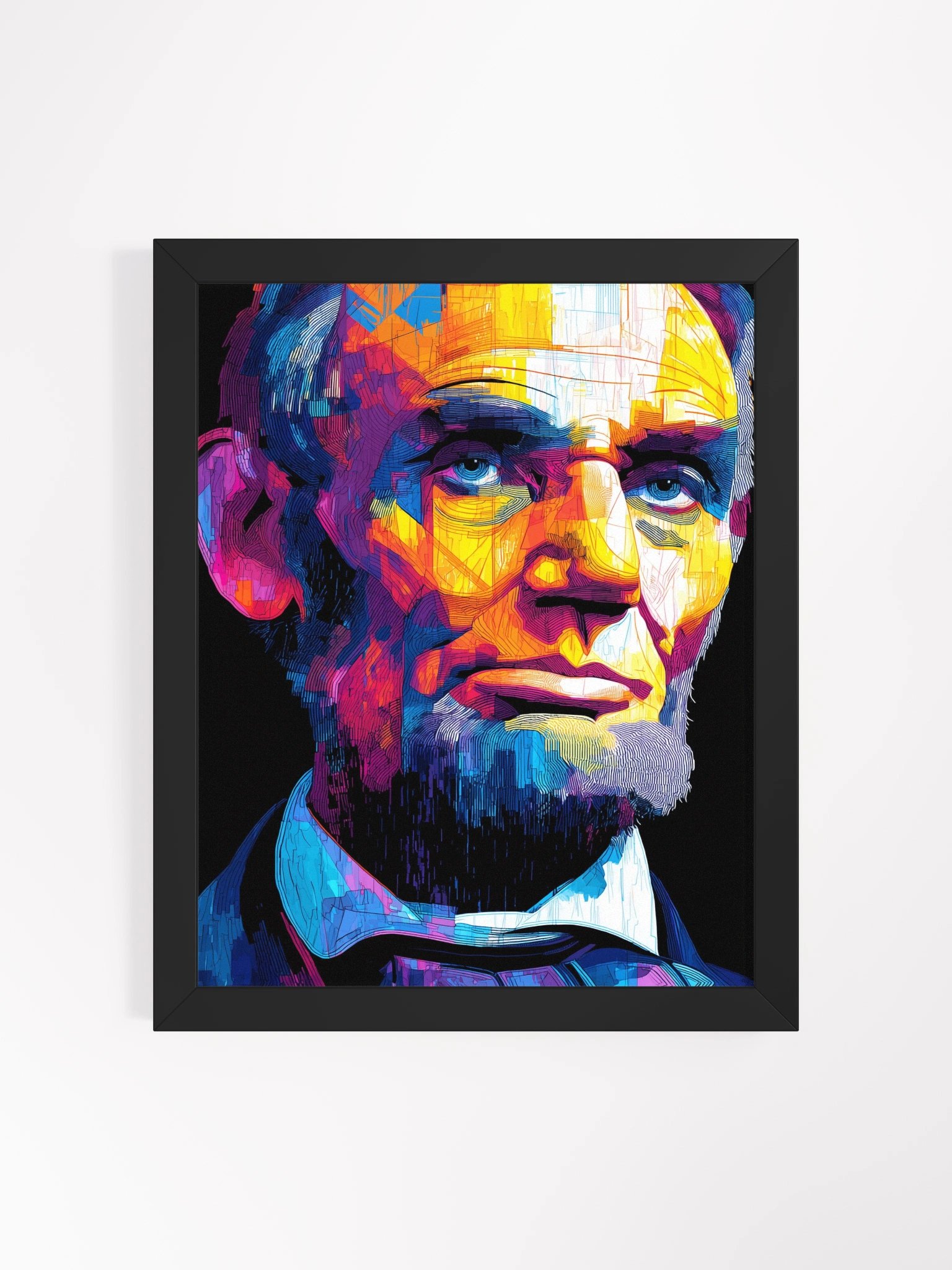 Spectrum of Lincoln Framed Matte Wall Art Canvas product image (3)