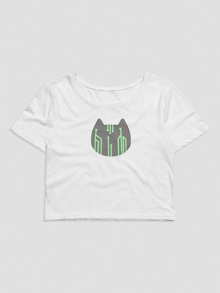 Virtual T-Shirt, White (Cropped) product image (1)