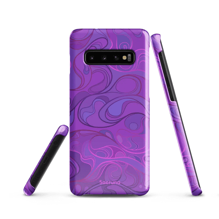 PURPLE SWIRL - Snap Samsung case product image (1)