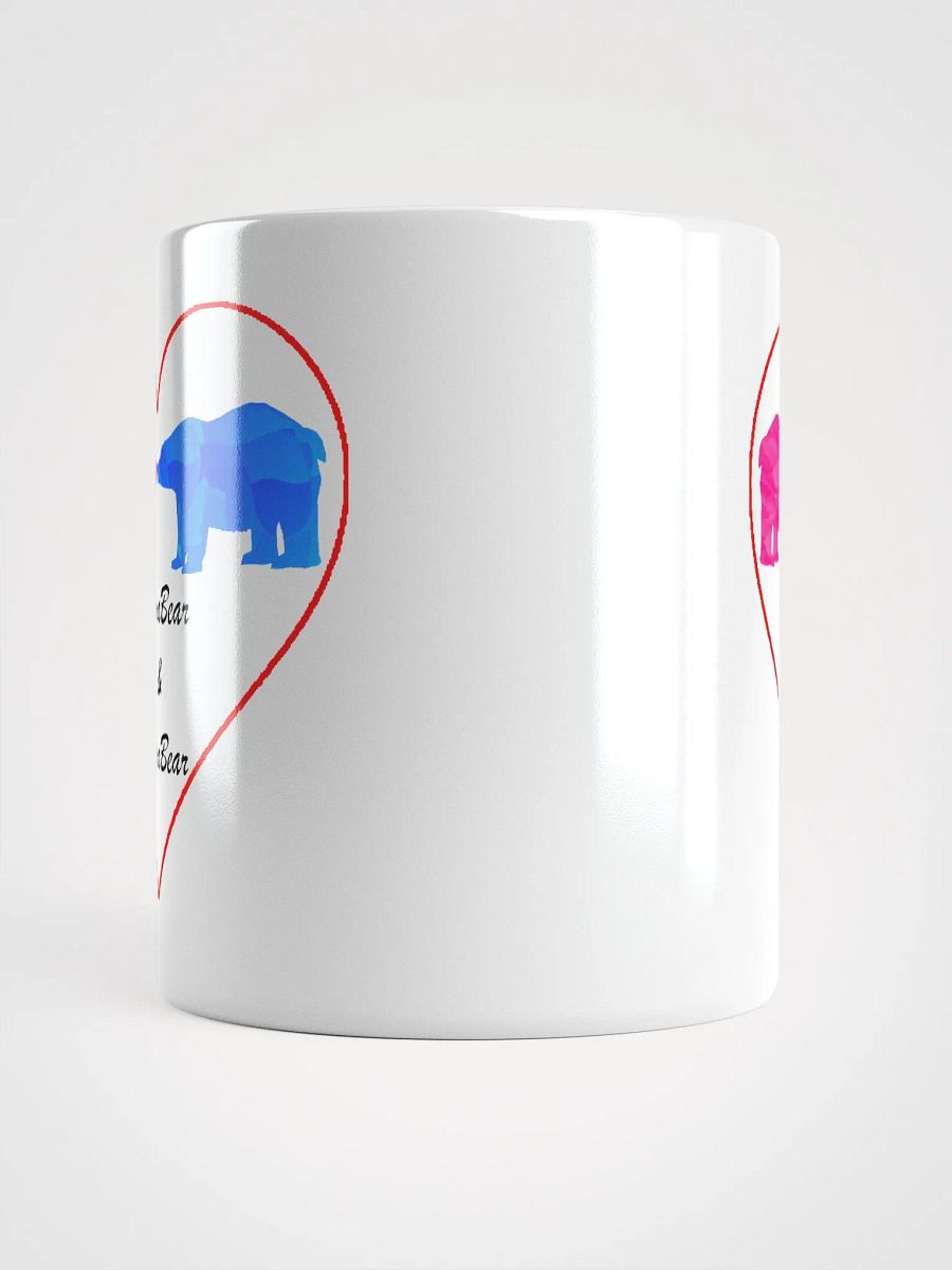 Mama & Papa Bear White Glossy Mugs product image (9)