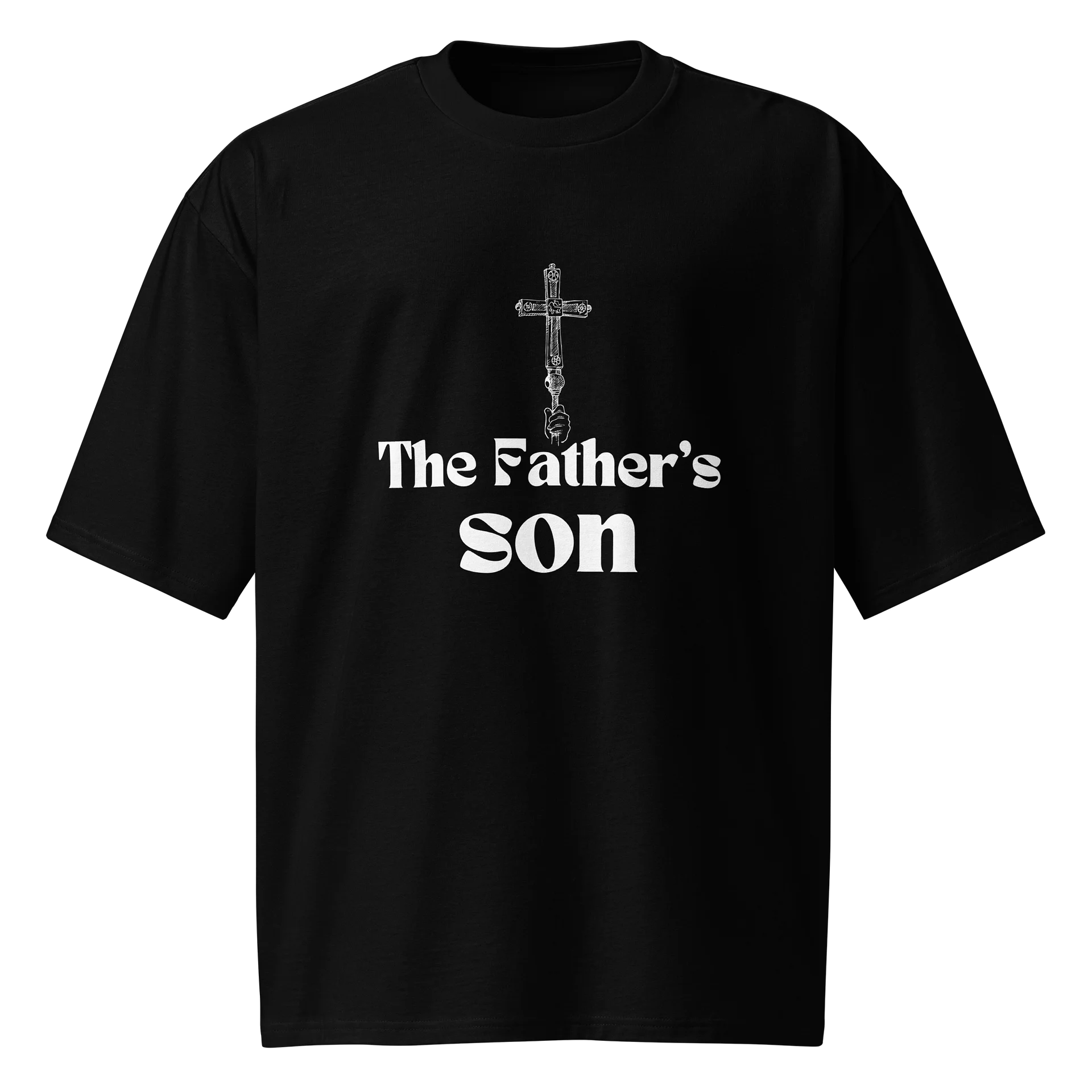 The Father's Son Cross Oversized Tee product image (1)