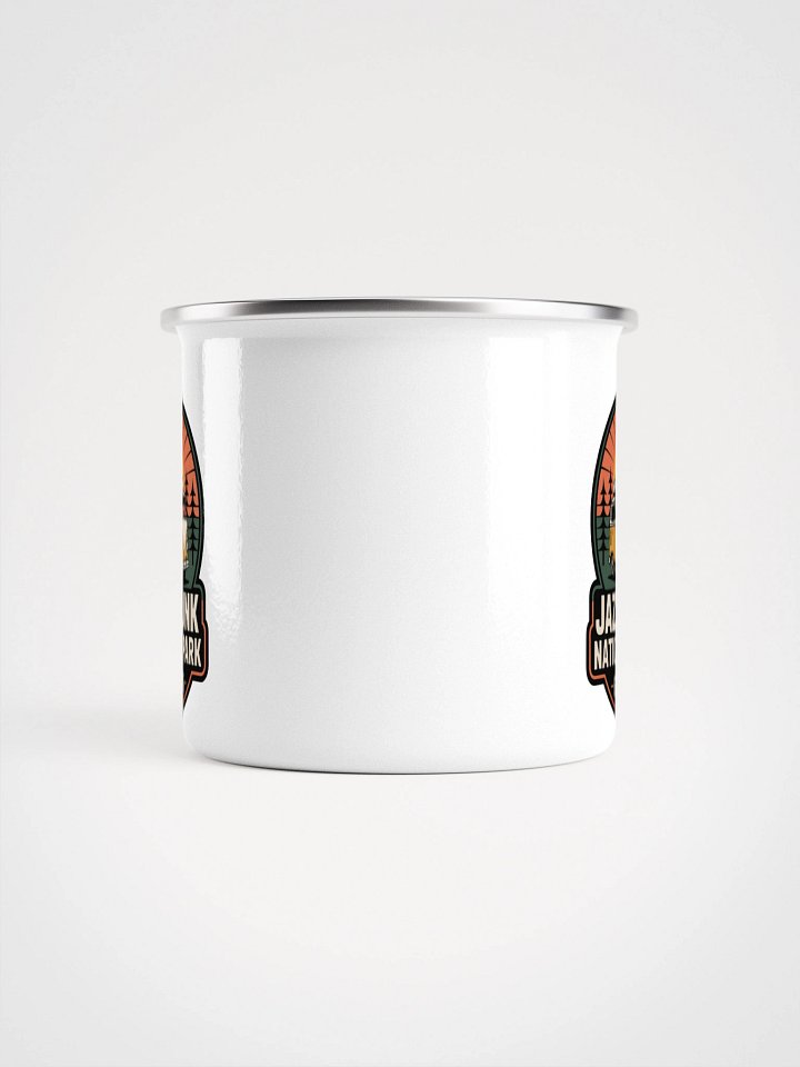 Jazz Funk National Park Mug – 70s Retro Camping Van for Coffee Lovers product image (2)