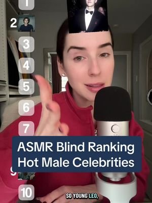 Most of my celeb crushes were not on this list. They are: Charlie Hunnam, Miles Teller, Shia LeBouf, Theo James & maybe we’ll throw in Tom Hardy for good measure 😂🤭❤️ #asmr #blindranking #relaxingvideos #asmrgame #whispering 