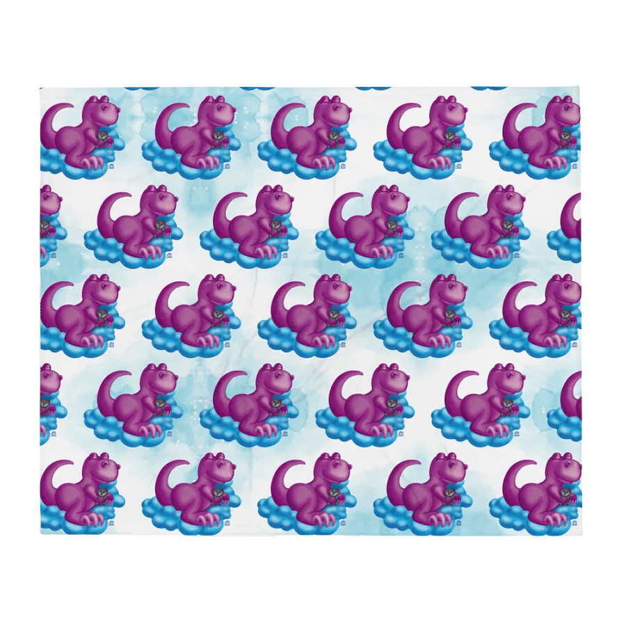Sleepy Dino Blanket product image (6)