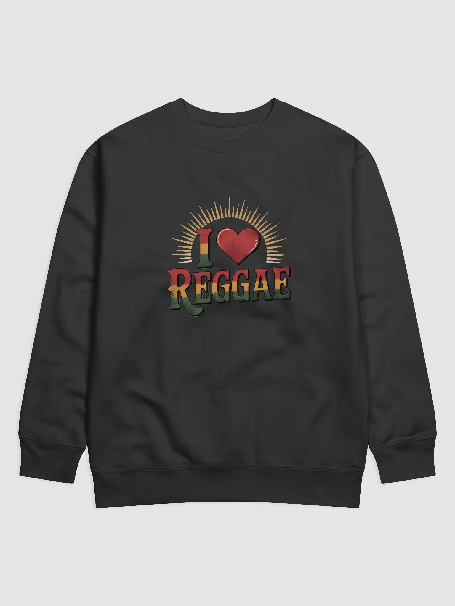 Reggae Heartbeat Premium Sweatshirt product image (1)