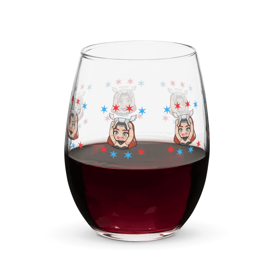 Extra Life Year 10 Glass Wine Tumbler product image (8)