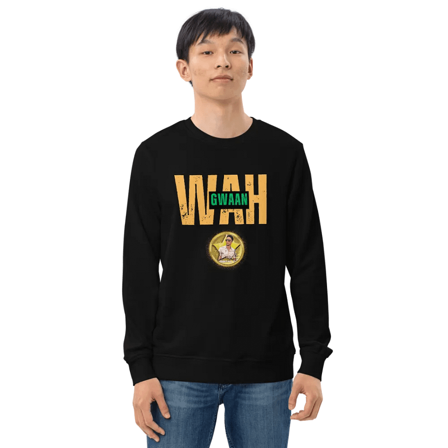DIGI Unisex Organic Sweatshirt (Wah Gwaan #1 ) product image (3)