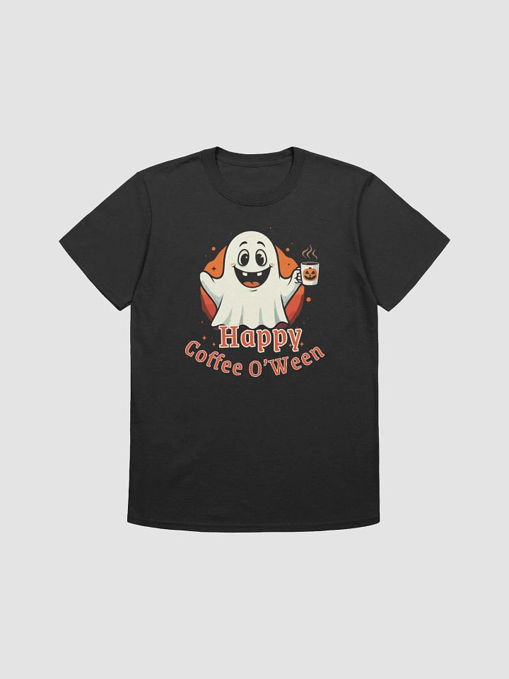 Happy Coffee O'Ween Ghost T-Shirt product image (1)