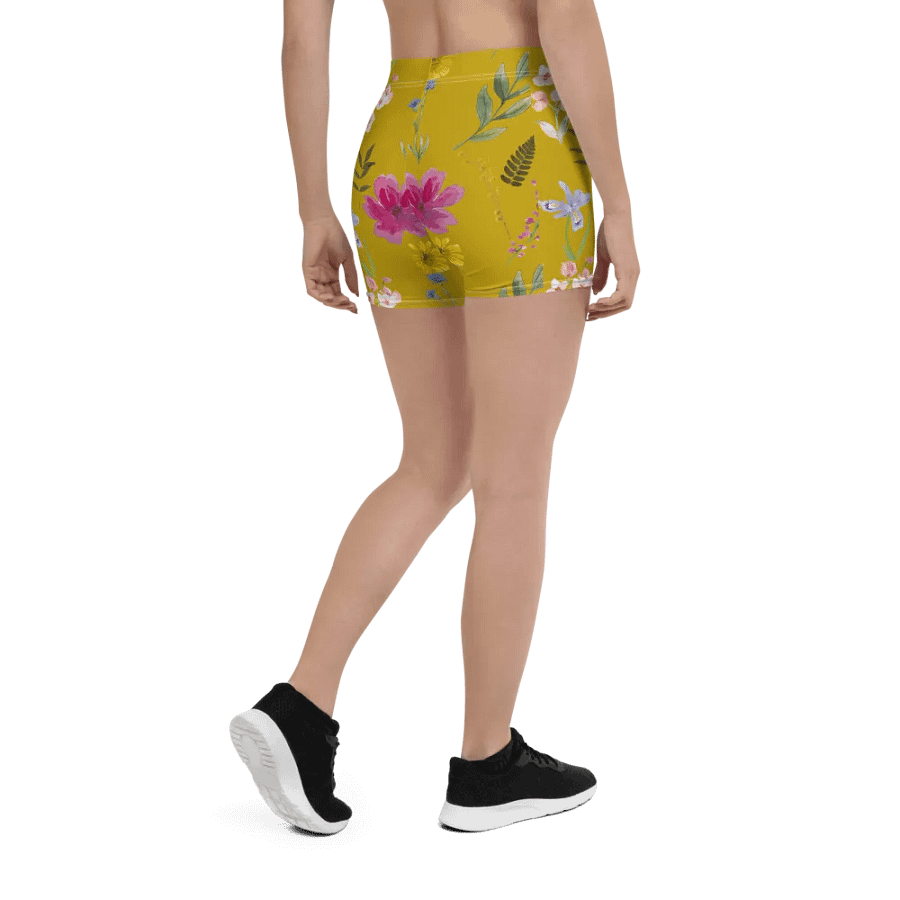 Botanical Bliss All-Over Print Shorts product image (11)