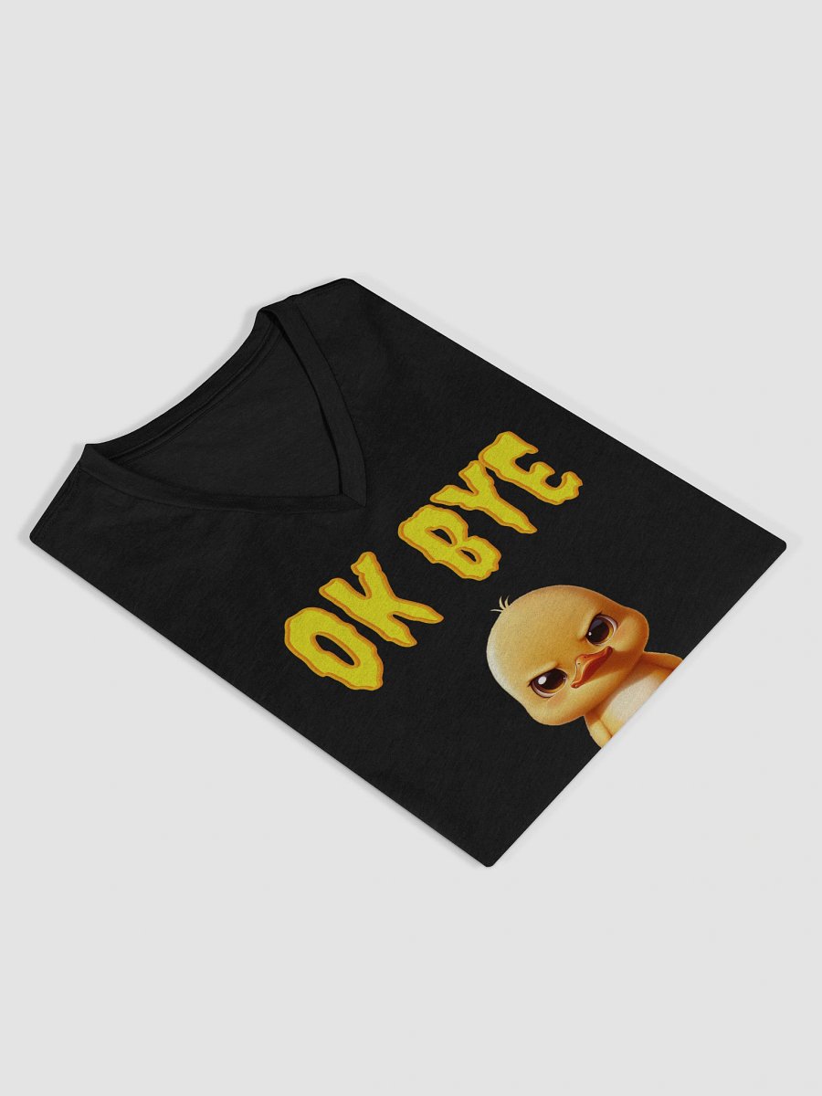 Quirky Duckling OK BYE V-Neck Tee product image (20)