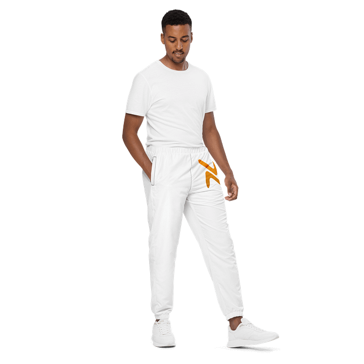 xNeeyah White joggers product image (2)