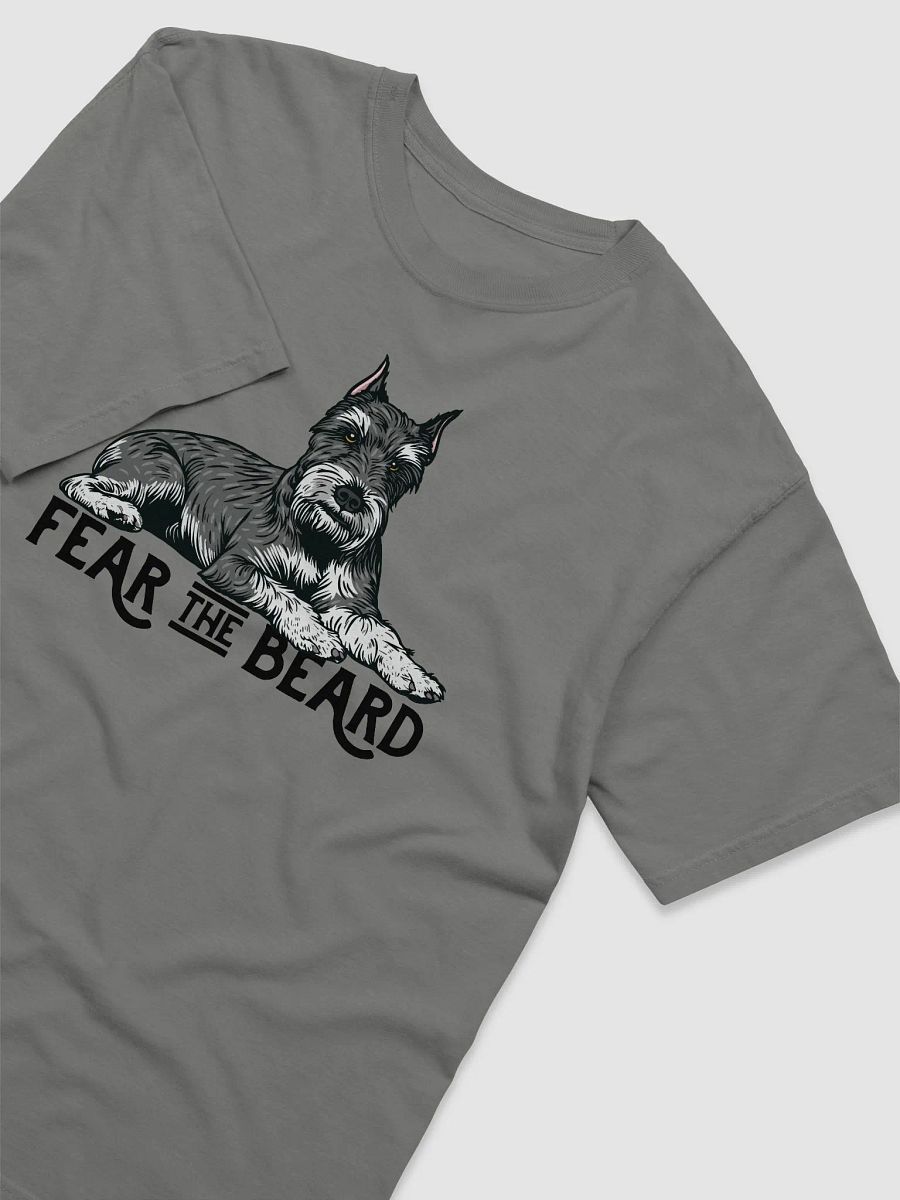 Fear the Beard T-Shirt of a Schnauzer | Funny T-Shirt for Bearded Dog Paw-rents product image (16)