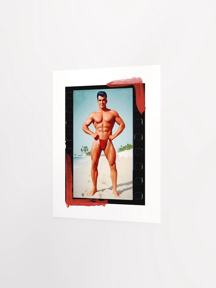 Bruce Beefcake On The Beach 1956 - Print product image (2)