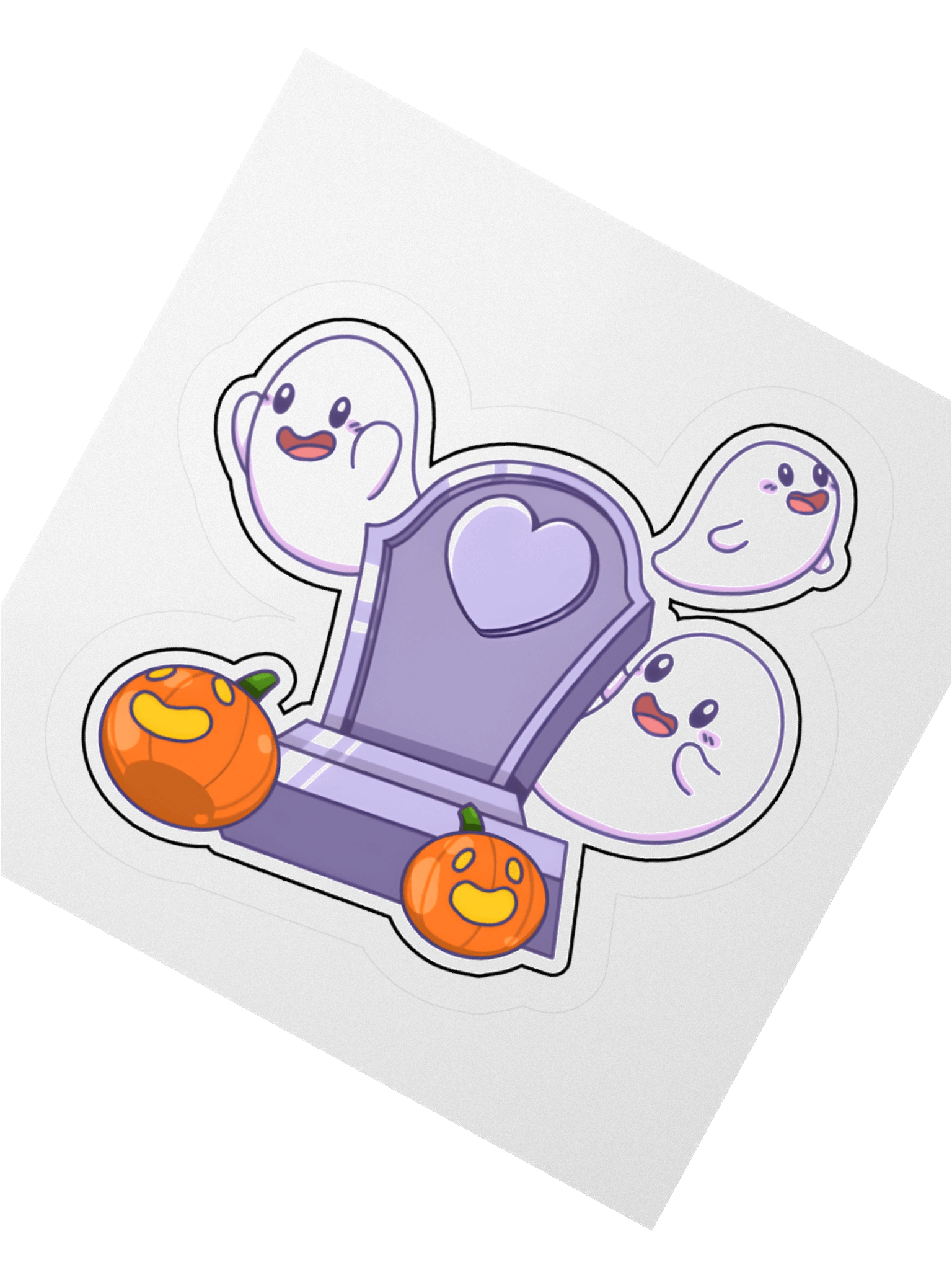 Ghosts'n Tombstone Sticker product image (4)
