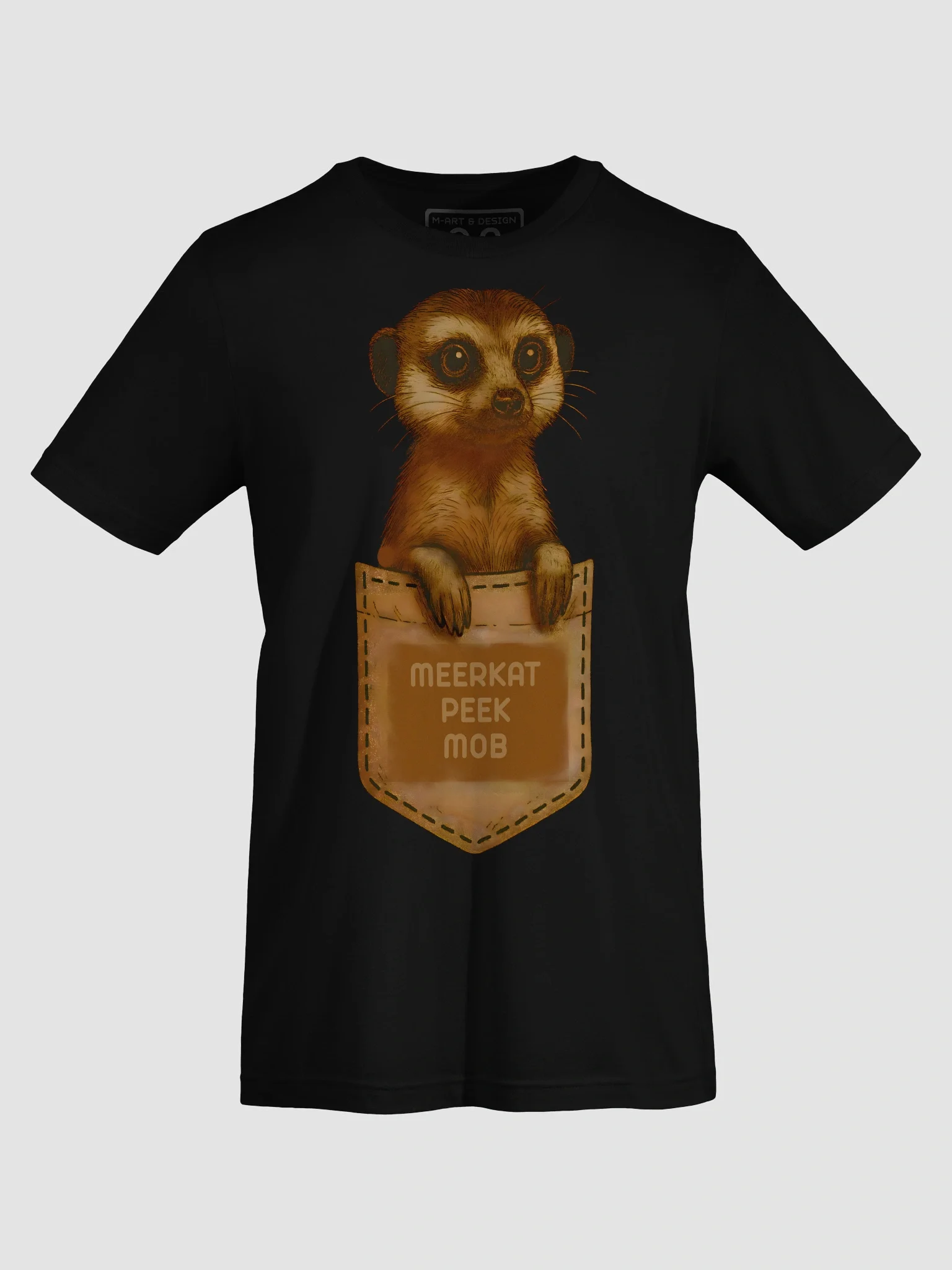 Meerkat-Peek Mob Tee – Desert Agents on Duty product image (7)