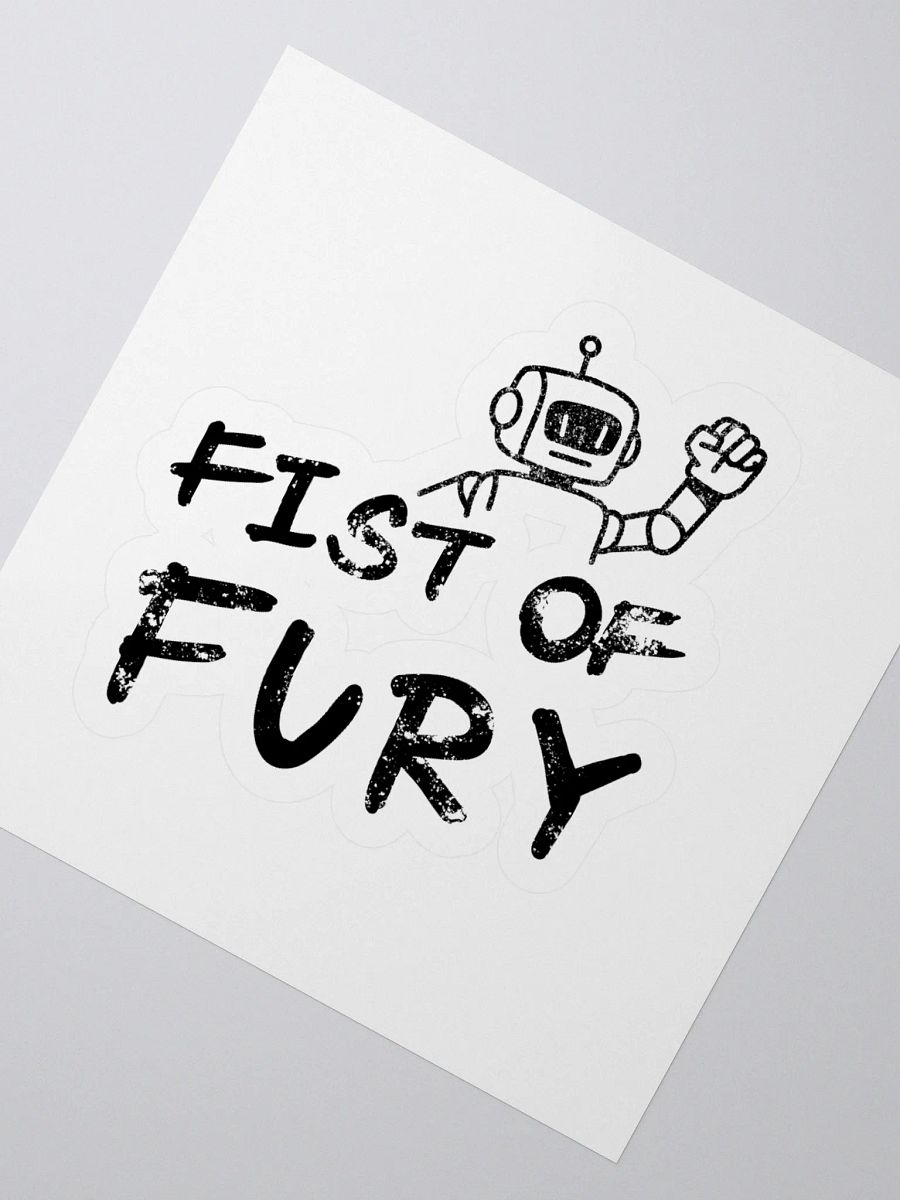 Fist Of Fury Customizable Kiss Cut Stickers product image (6)