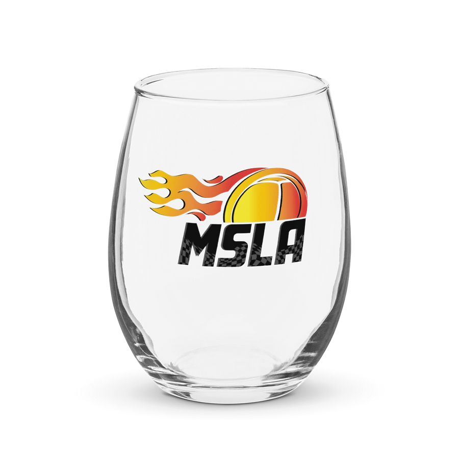 MSLA Logo Stemless Wine Glass product image (2)