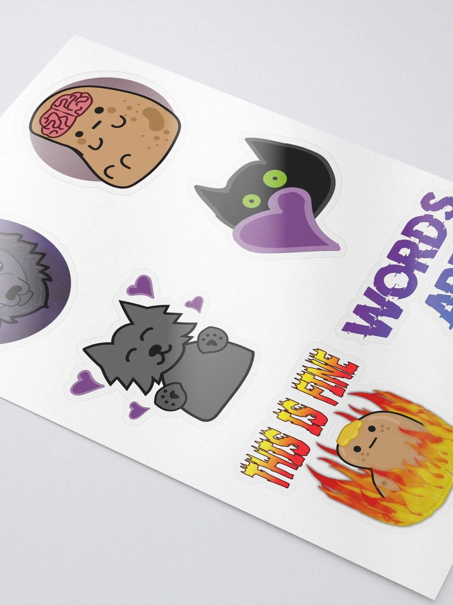 Emote Sticker Sheet product image (3)