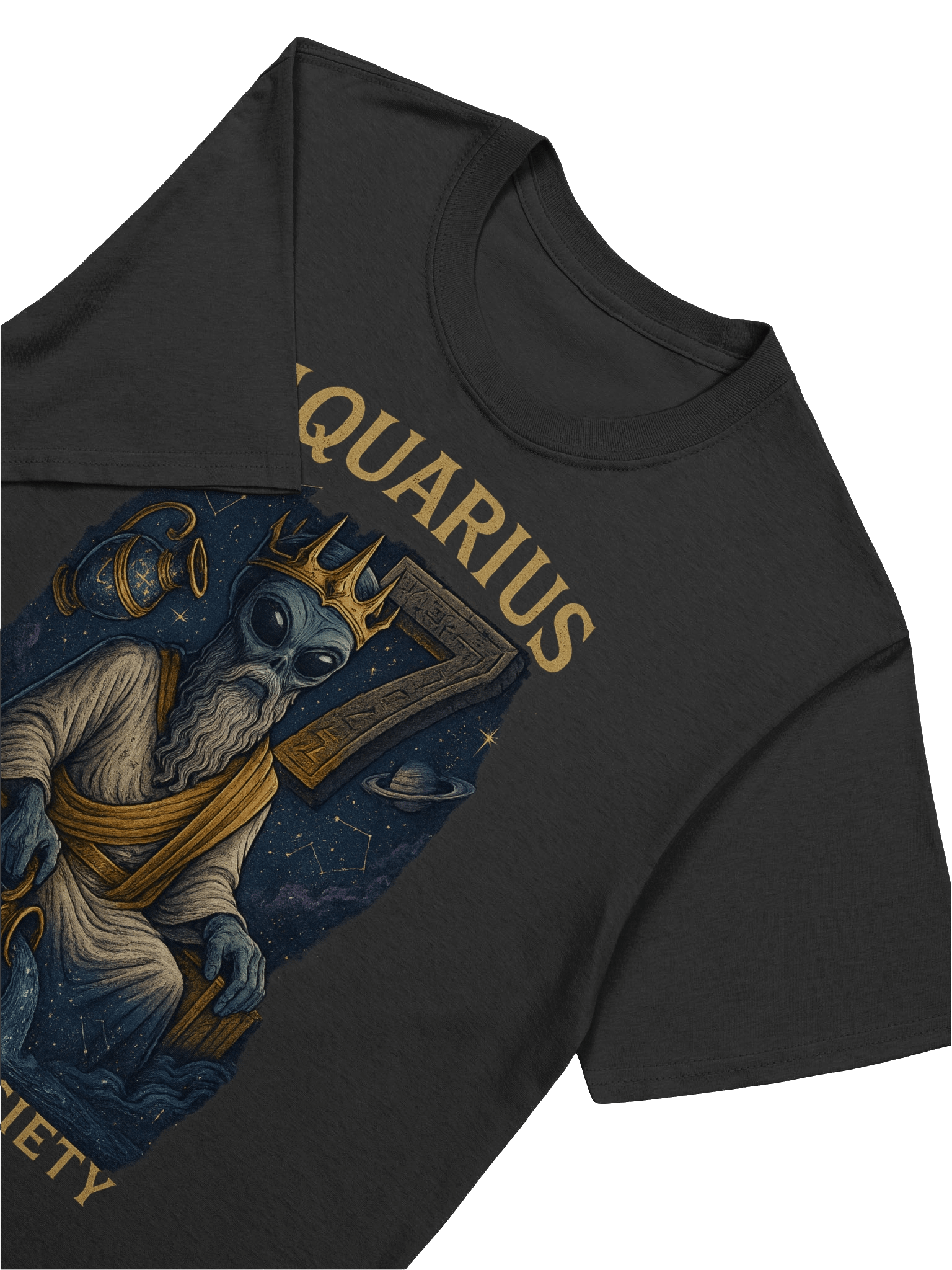 Celestial Aquarius Alien T-Shirt product image (6)
