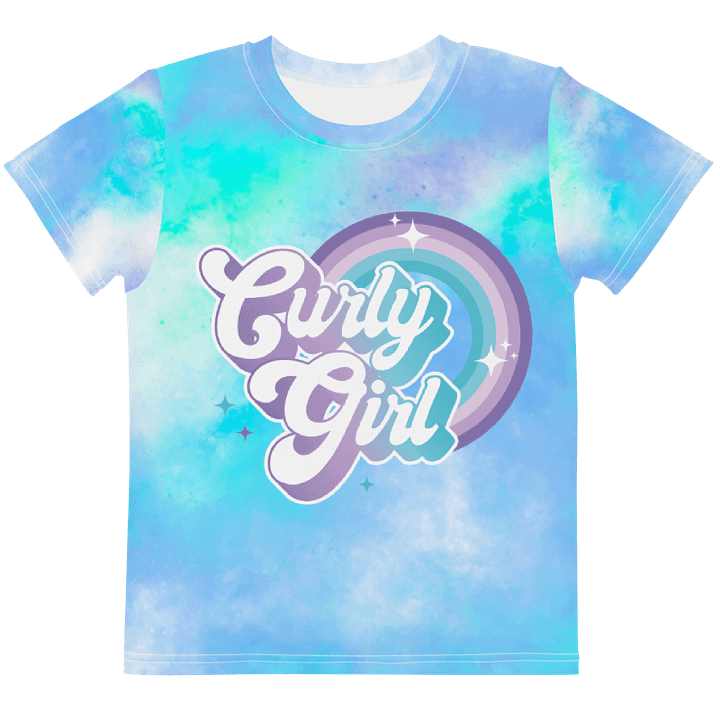 Curly Girl Tide-Dye Tee (Kids) product image (1)