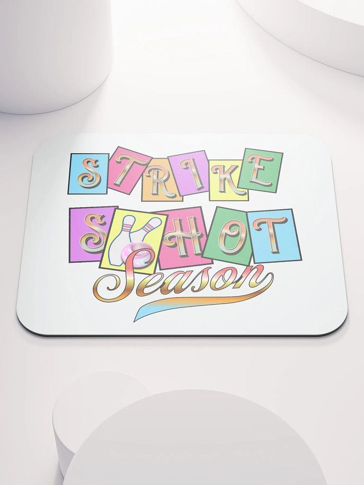 Strike Shot Season Bowling Mouse Pad product image (1)