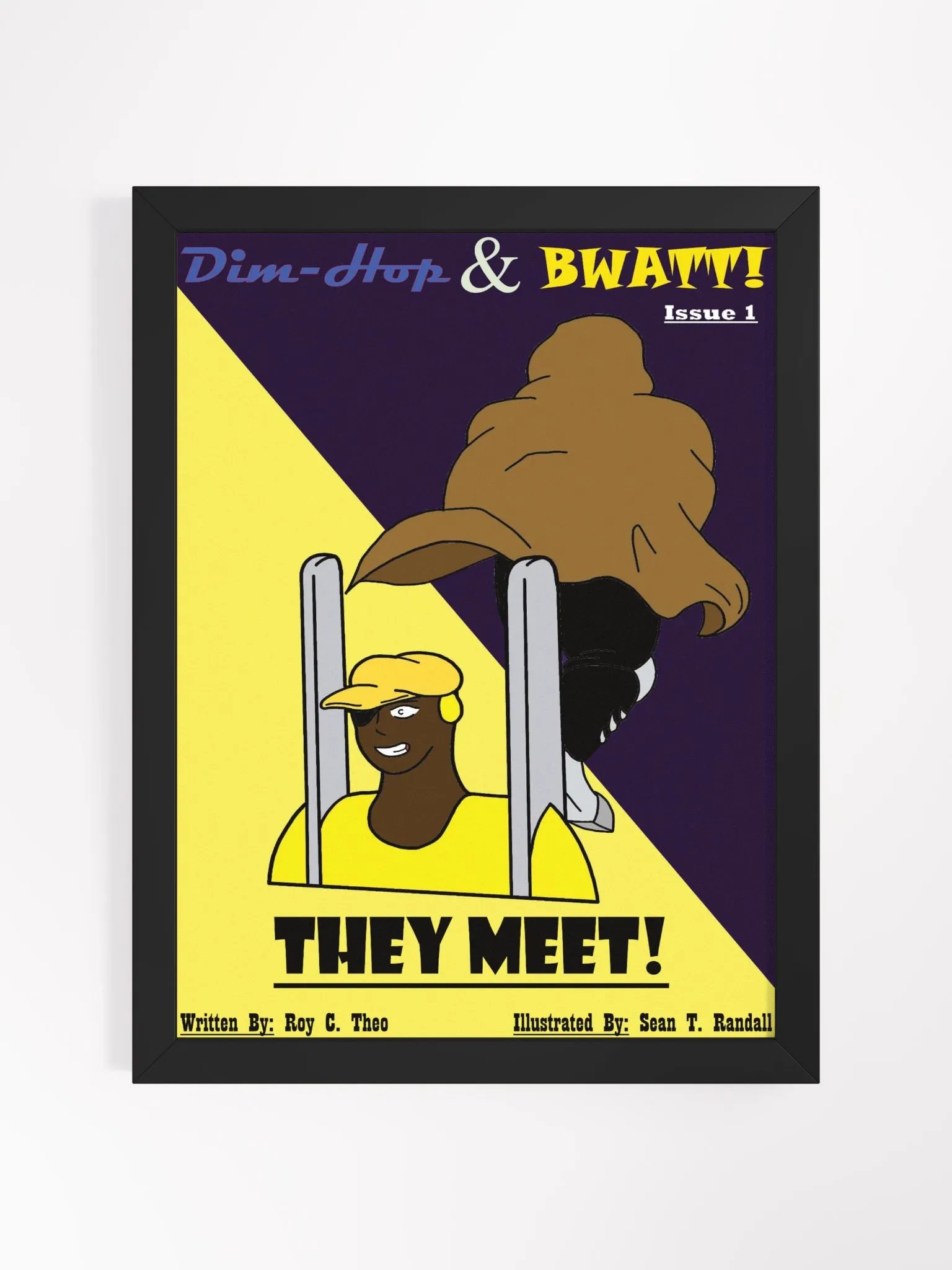 Dim-Hop & Bwatt! Issue #1 Poster product image (1)
