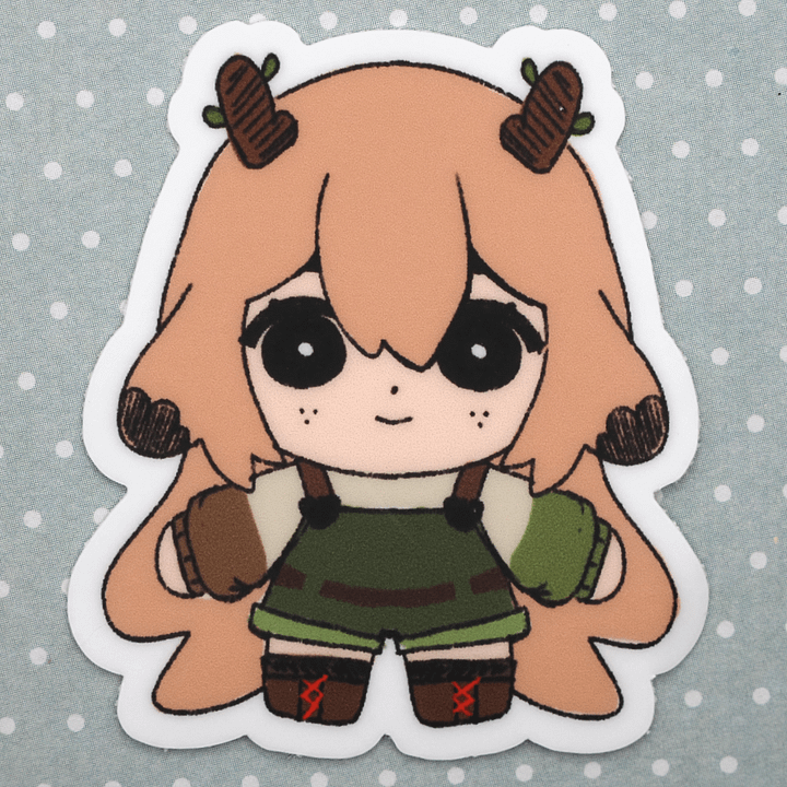 Plush Cass Sticker product image (1)