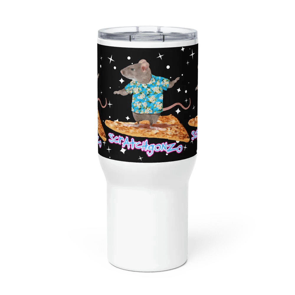 Pizza Mouse Thermal Travel Mug product image (2)