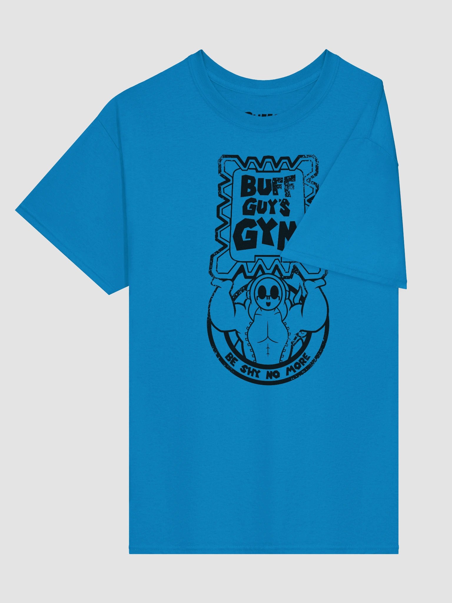 Buff Guy's Gym - Shirt - Worn-out (Dark Version) product image (3)