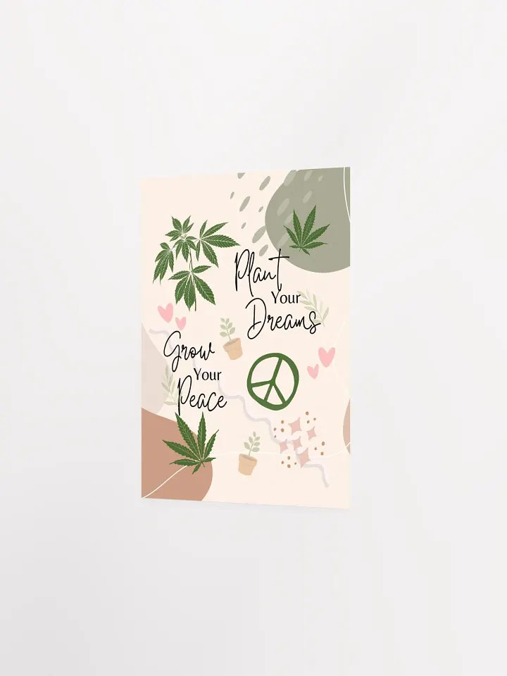Dreamy Cannabis Art Poster product image (4)