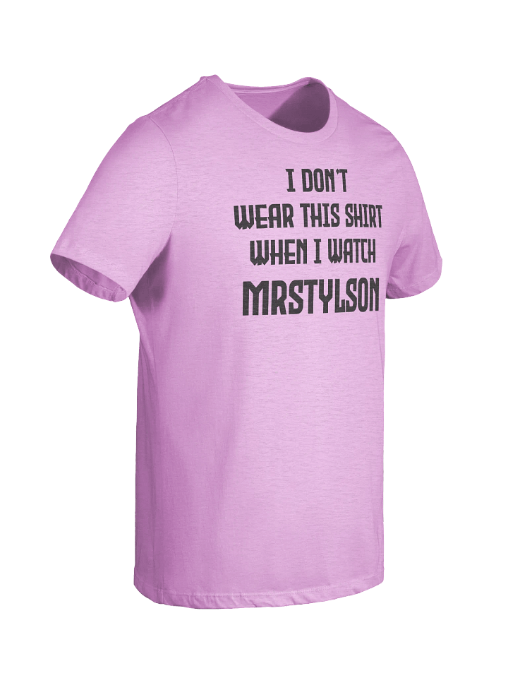 I Don't Wear This Women's T-Shirt (Black Text) product image (19)