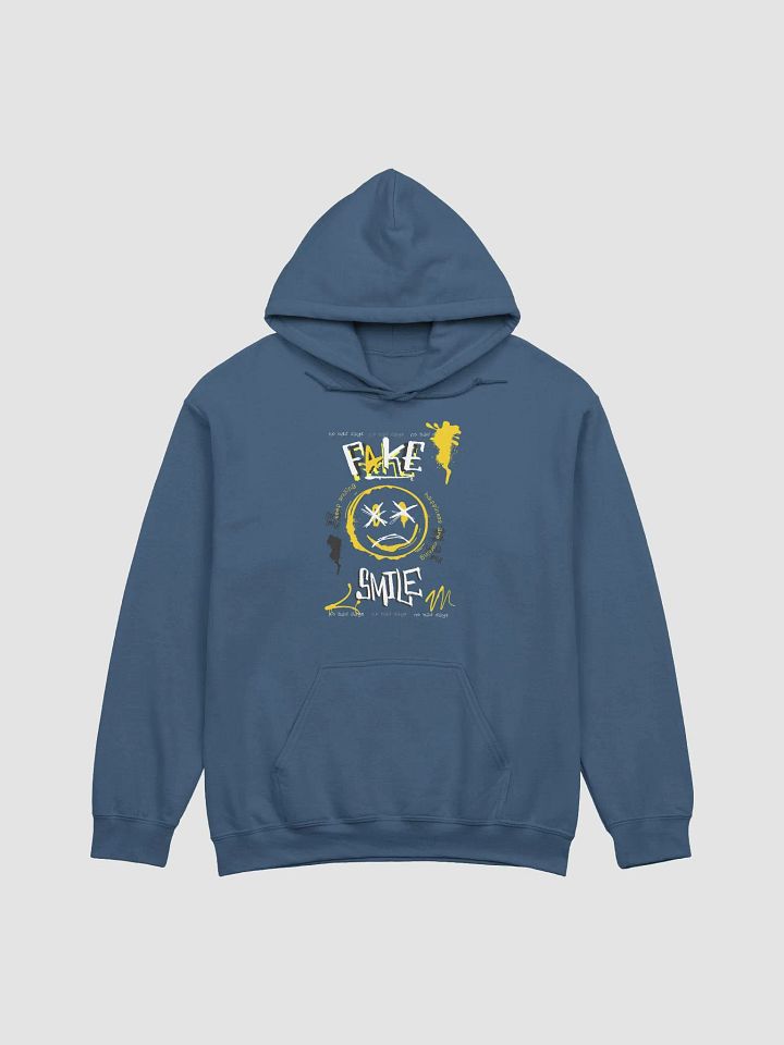 Fake Smile | Gildan Classic Unisex Hoodie product image (2)