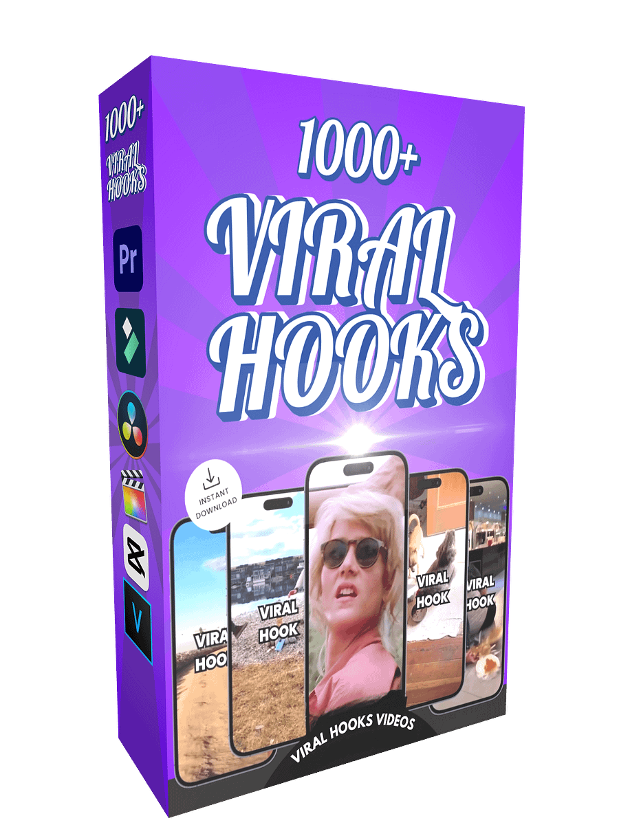 1000+ Viral Hook Clips Bundle product image (1)