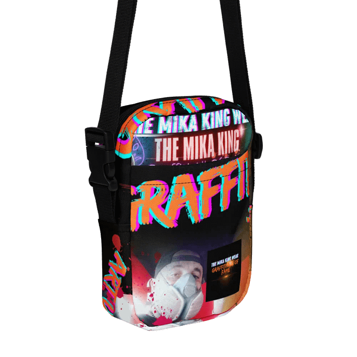 Bolso bandolera utilario con estampado integral The Mika King Wear Graffiti All Of Fame product image (1)