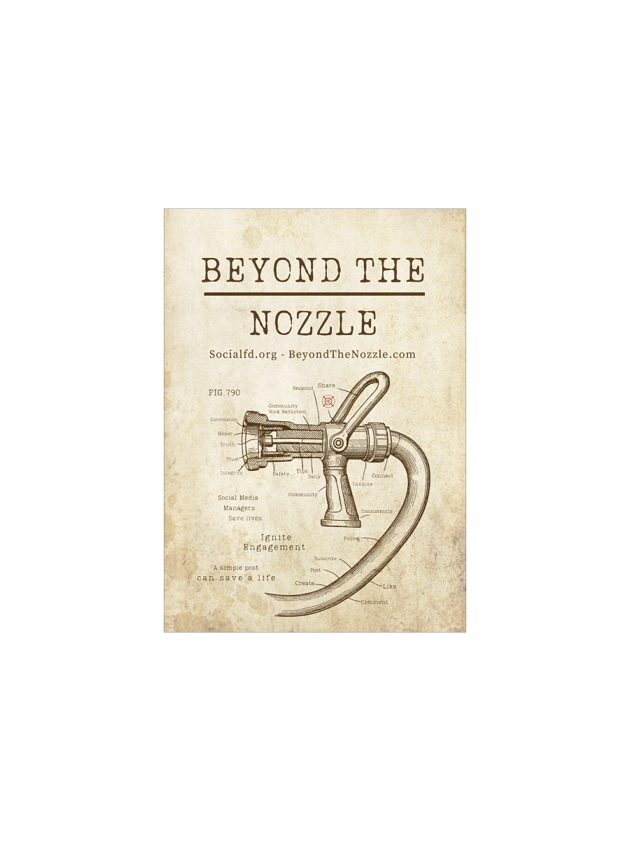 Beyond the Nozzle – Vintage Podcast Poster product image (5)