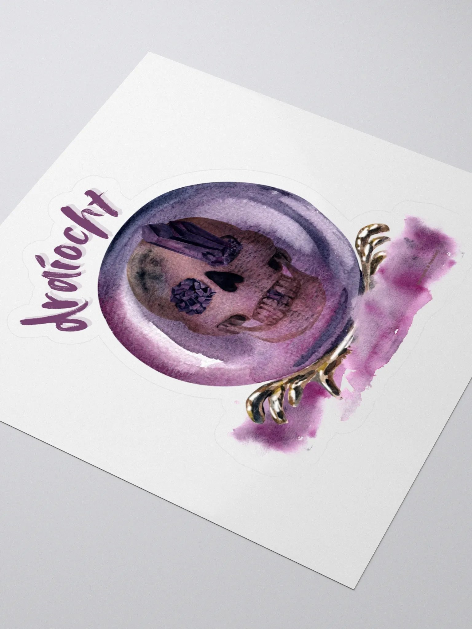 Draíocht Skull Sticker product image (3)