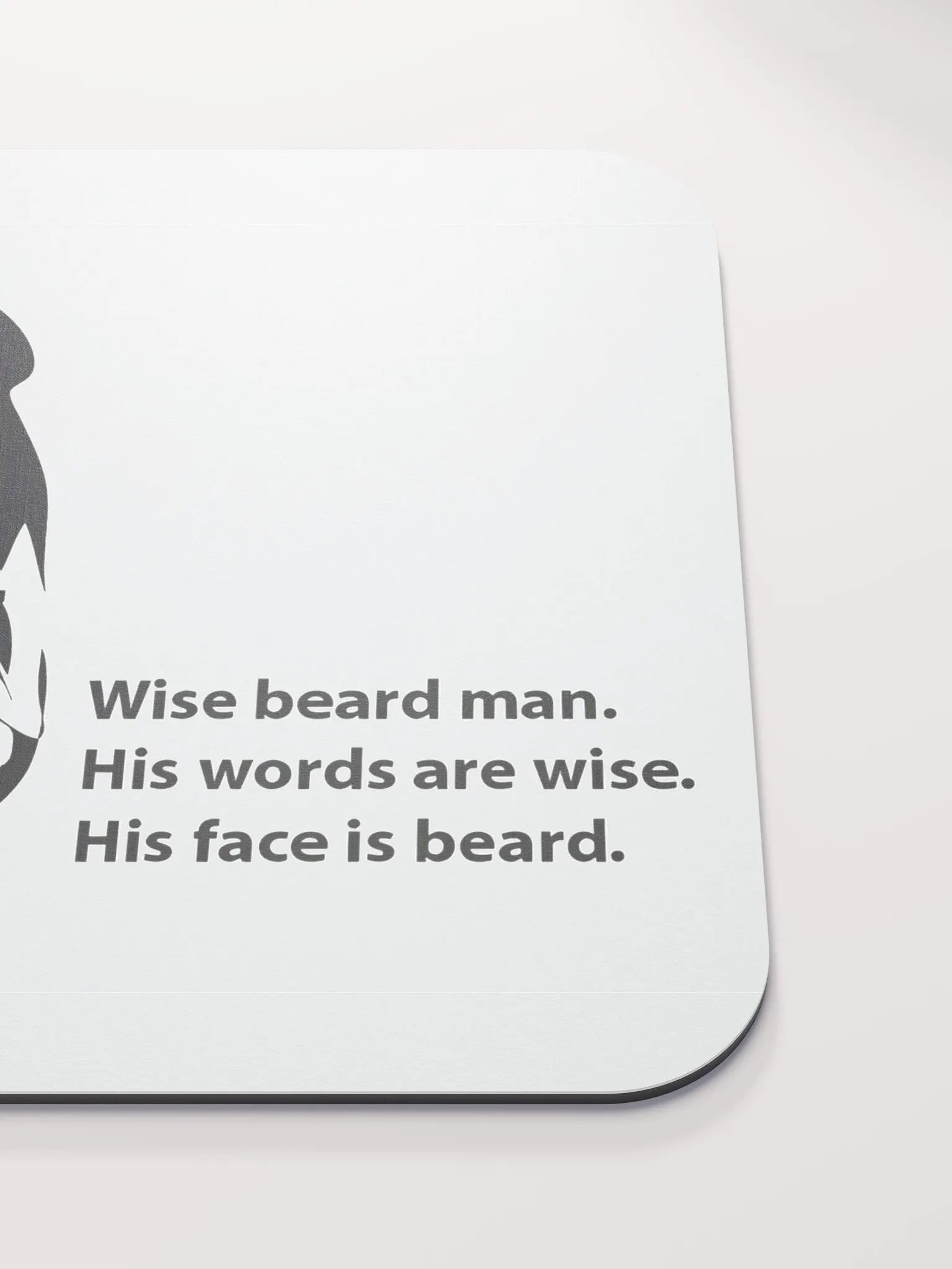 Wise Beard Man Mouse Pad product image (5)